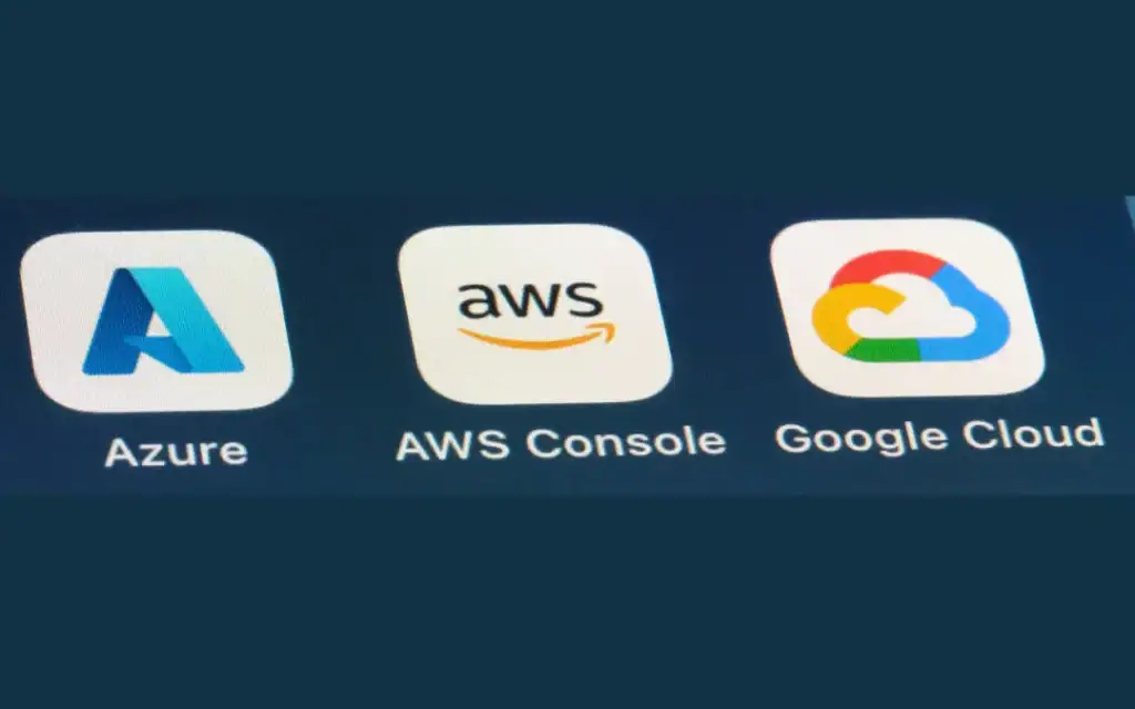 big 3 cloud brand logos